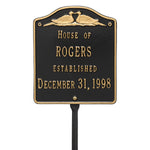Wedding Lawn Plaque