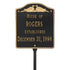 Wedding Lawn Plaque