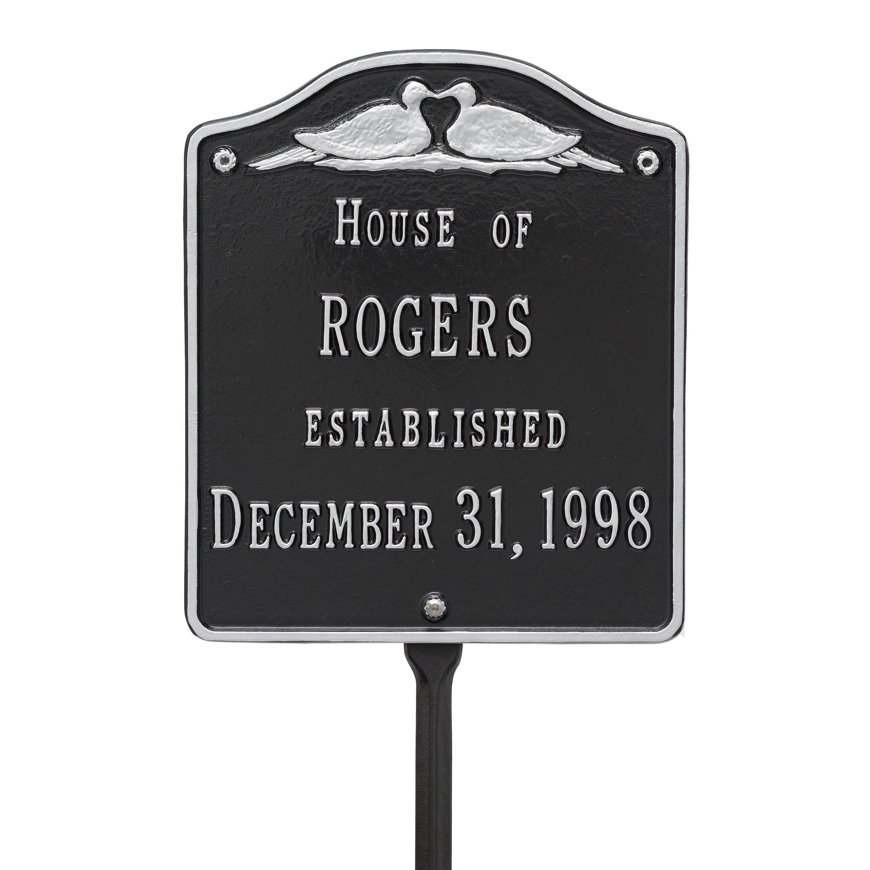 Wedding Lawn Plaque