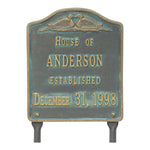 Dove Lawn Wedding or Anniversary Plaque