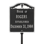 Wedding Lawn Plaque