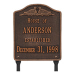 Dove Lawn Wedding or Anniversary Plaque