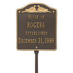 Wedding Lawn Plaque