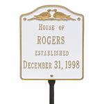 Wedding Lawn Plaque