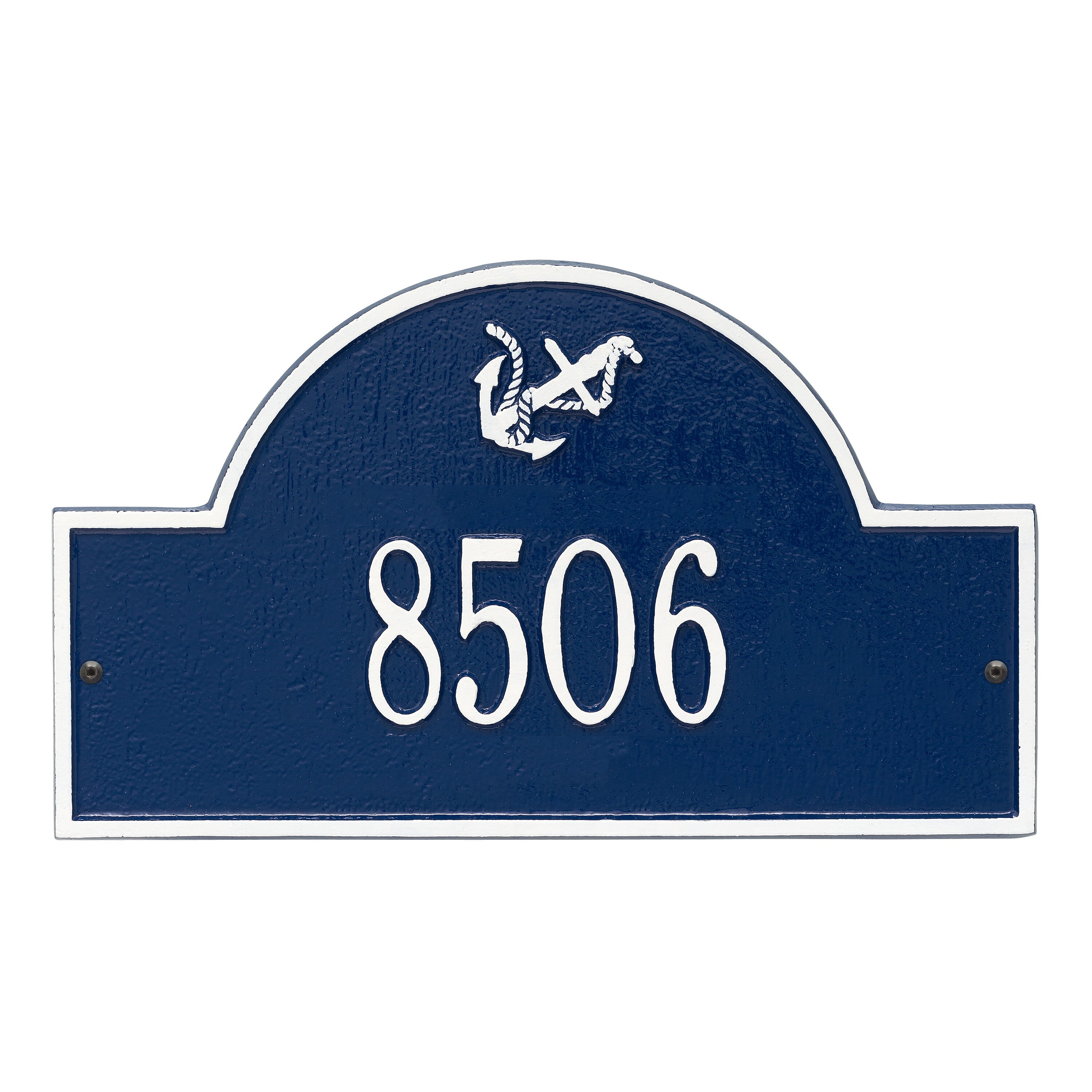 Anchor Arch Wall Address Plaque