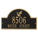 Anchor Arch Wall Address Plaque