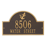 Anchor Arch Wall Address Plaque