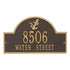 Anchor Arch Wall Address Plaque