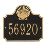 Conch Wall Address Plaque