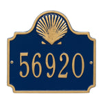 Conch Wall Address Plaque