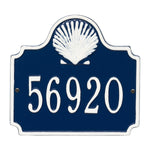 Conch Wall Address Plaque