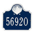 Conch Wall Address Plaque