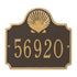 Conch Wall Address Plaque
