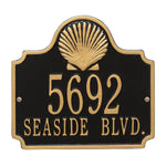 Conch Wall Address Plaque