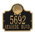 Conch Wall Address Plaque
