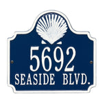 Conch Wall Address Plaque