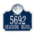 Conch Wall Address Plaque