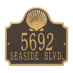 Conch Wall Address Plaque