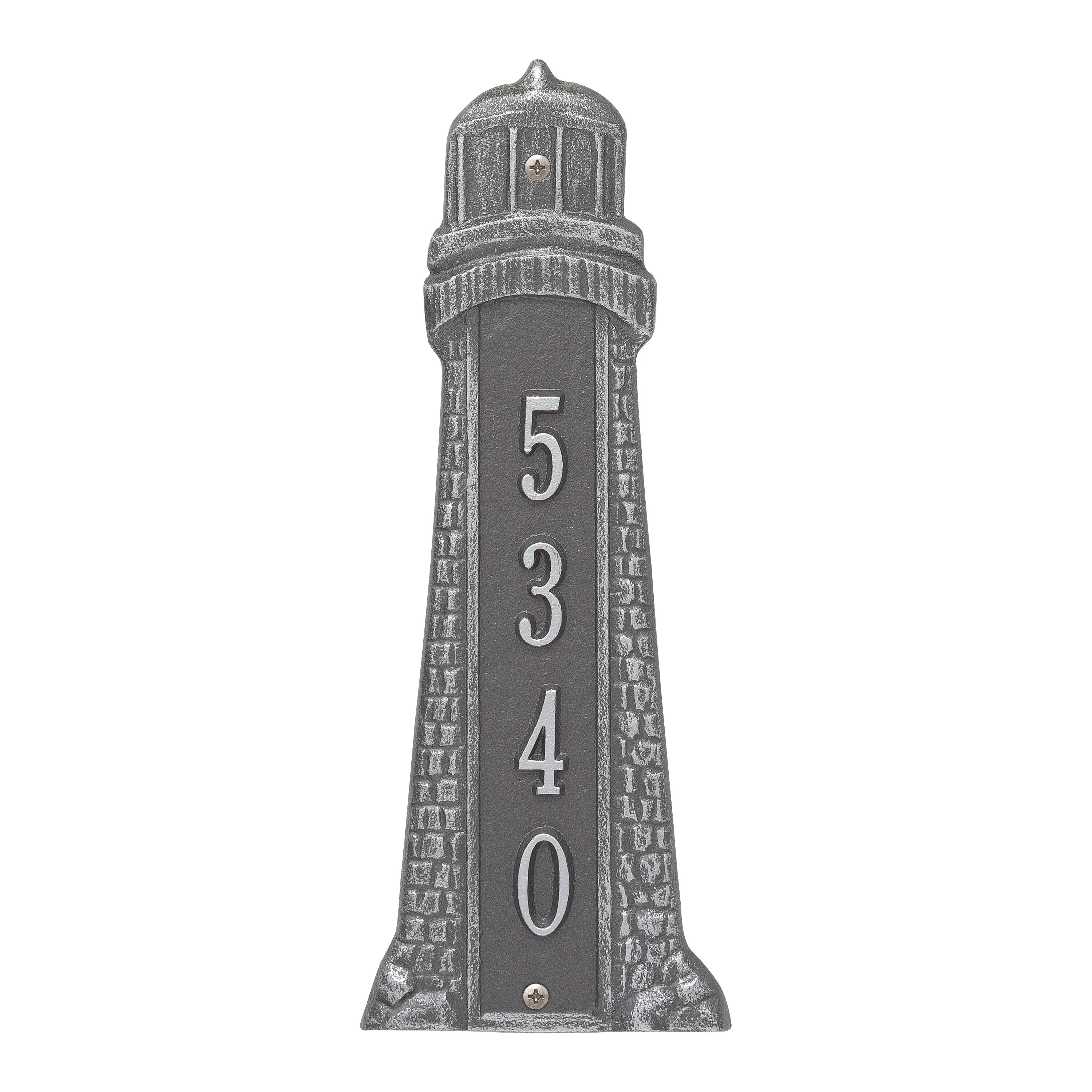 Lighthouse Standard Vertical Wall Plaque