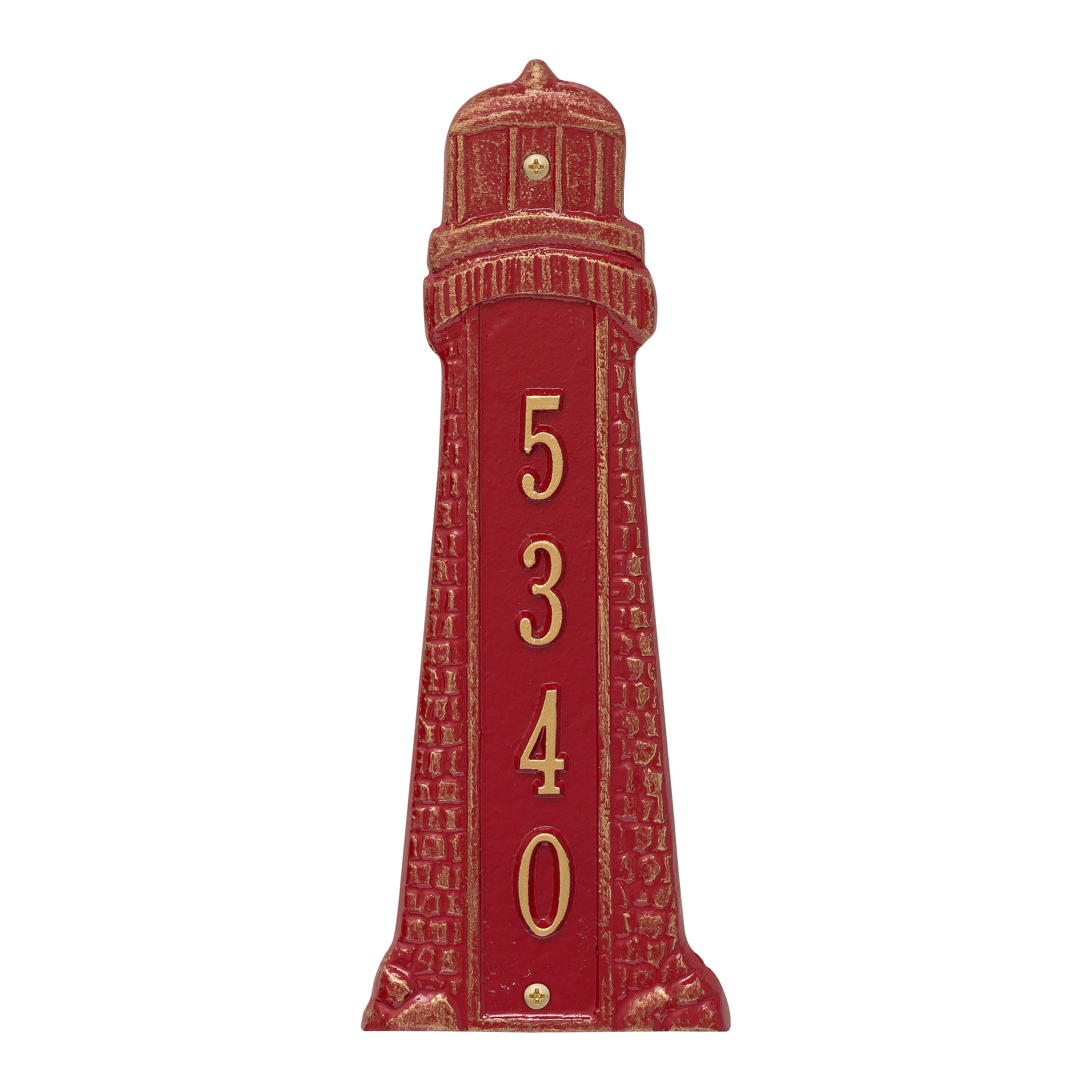 Lighthouse Standard Vertical Wall Plaque