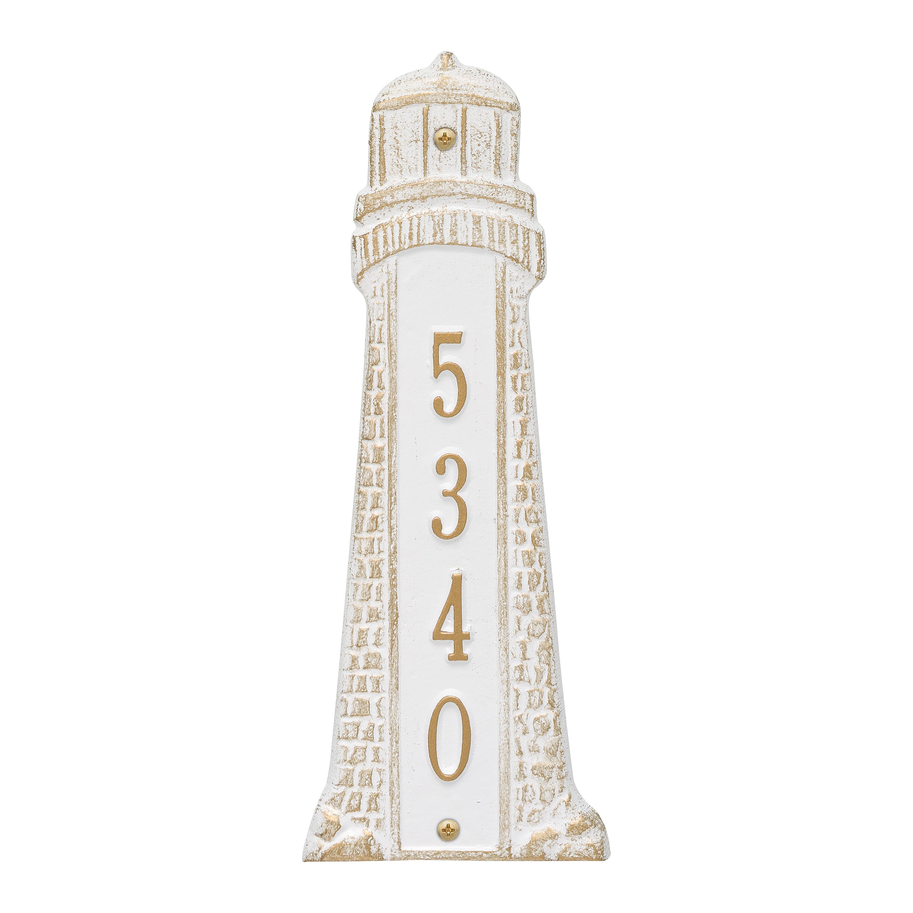 Lighthouse Standard Vertical Wall Plaque