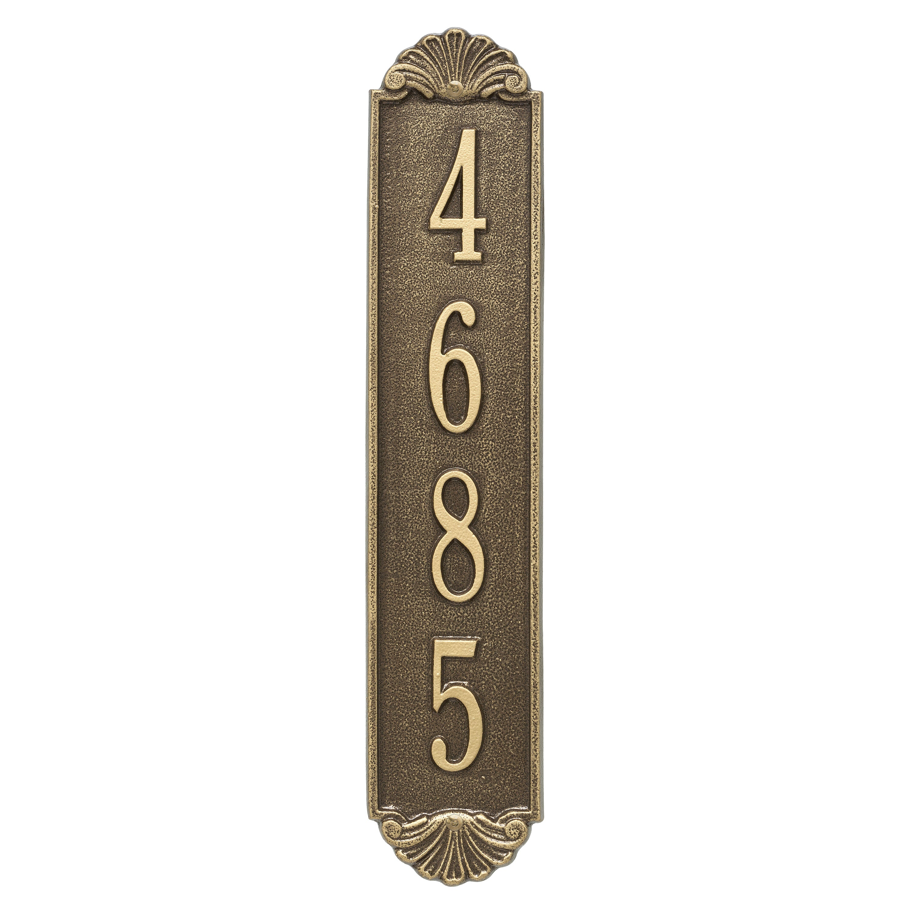 Shell Vertical Standard Wall Plaque