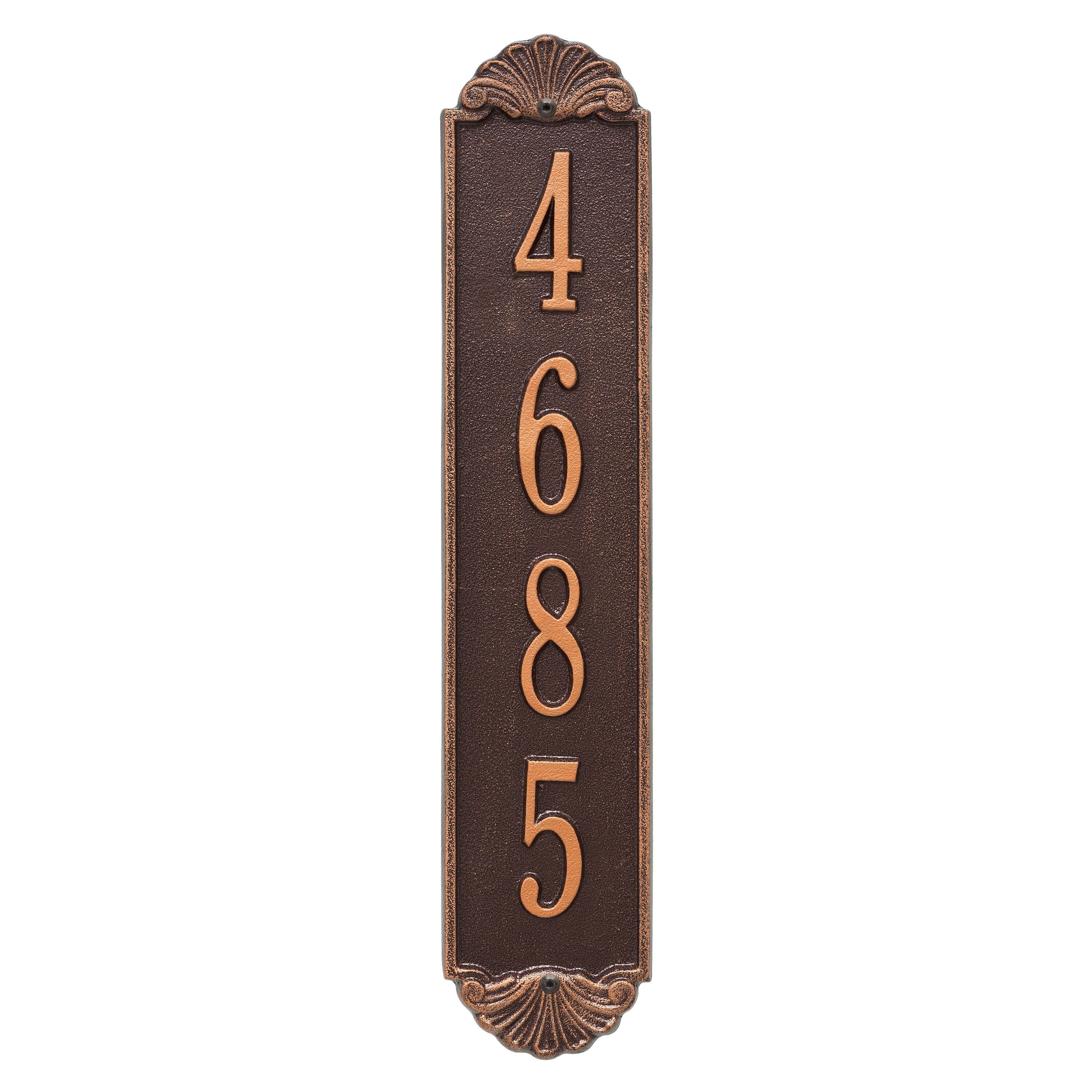 Shell Vertical Standard Wall Plaque
