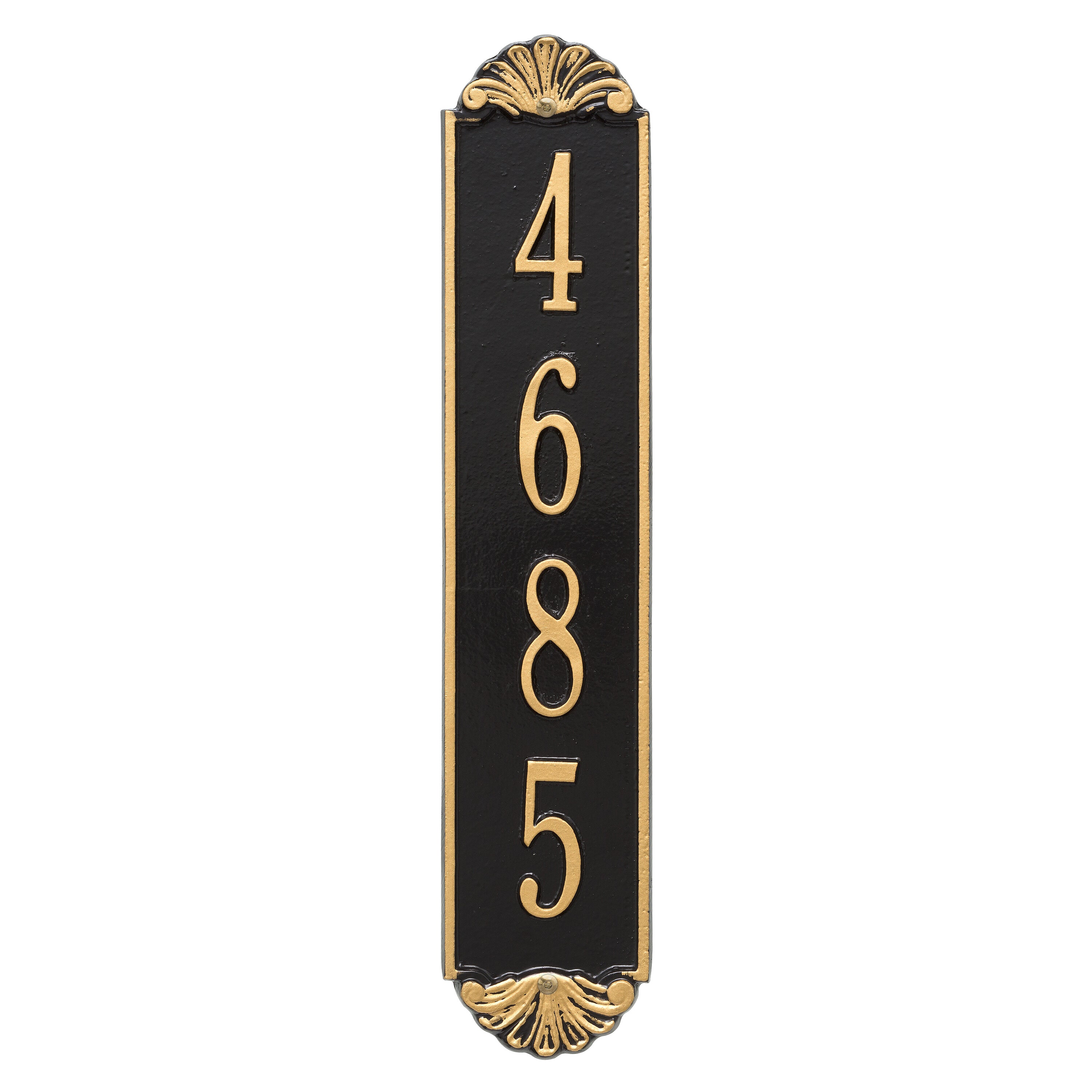 Shell Vertical Standard Wall Plaque