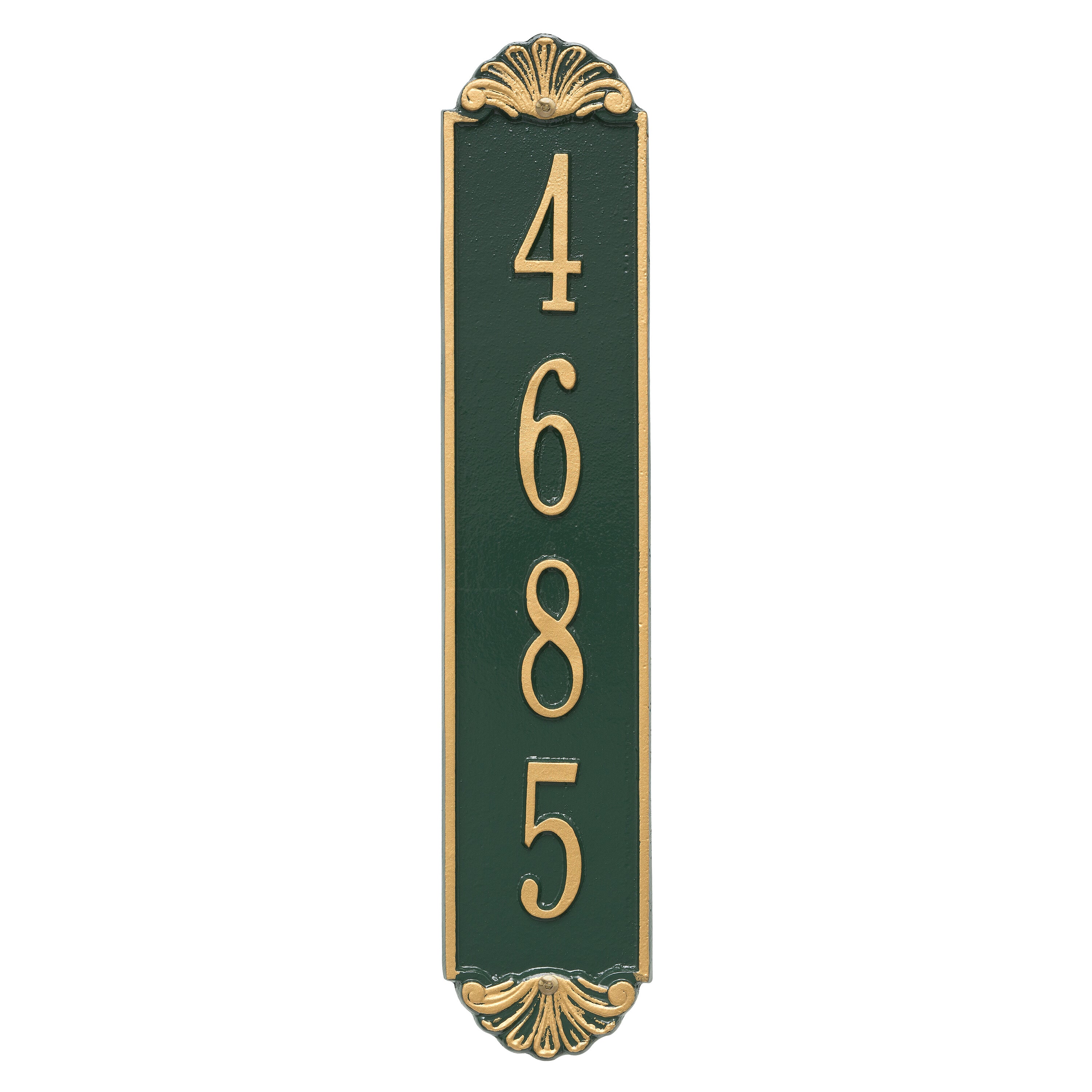 Shell Vertical Standard Wall Plaque