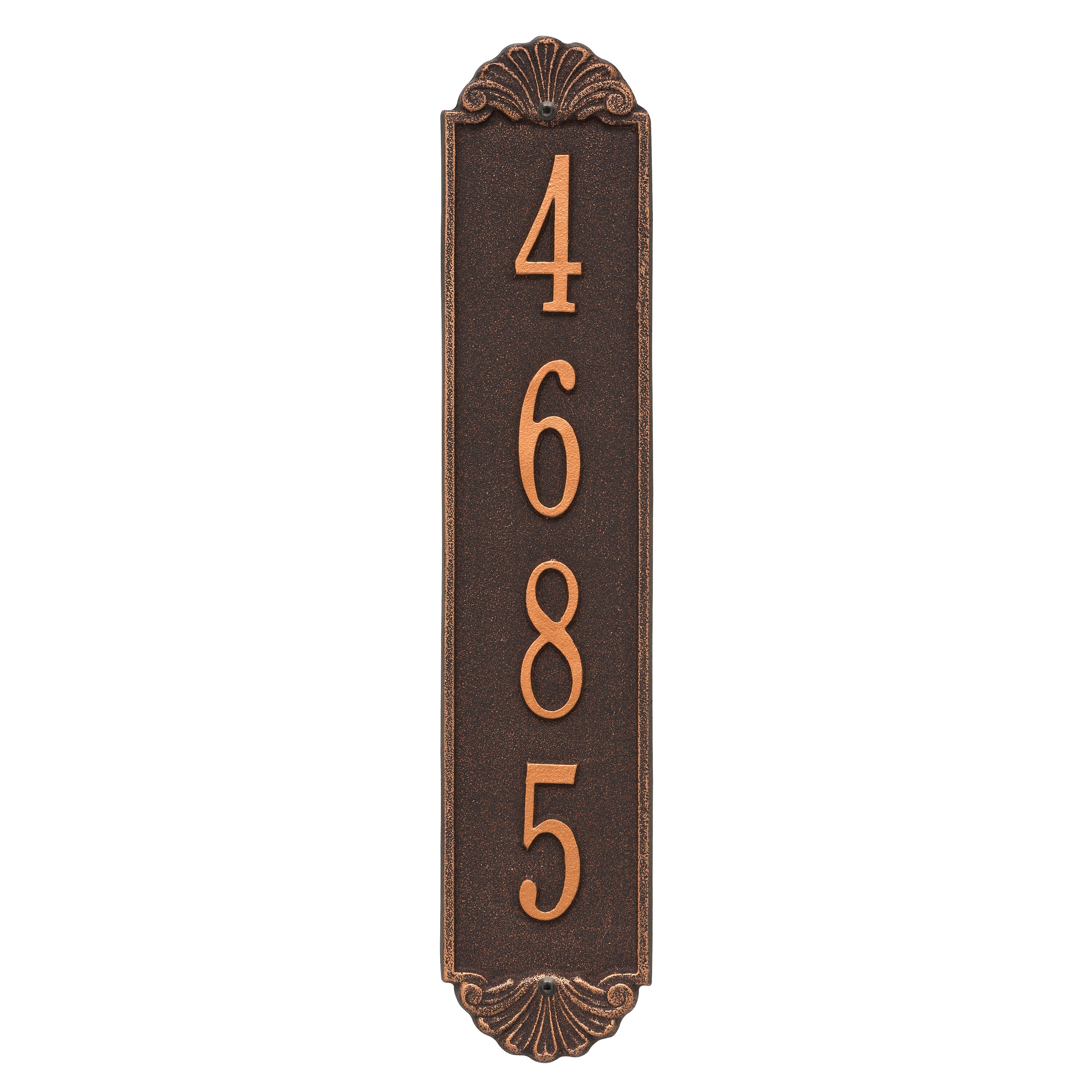 Shell Vertical Standard Wall Plaque