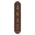 Shell Vertical Standard Wall Plaque