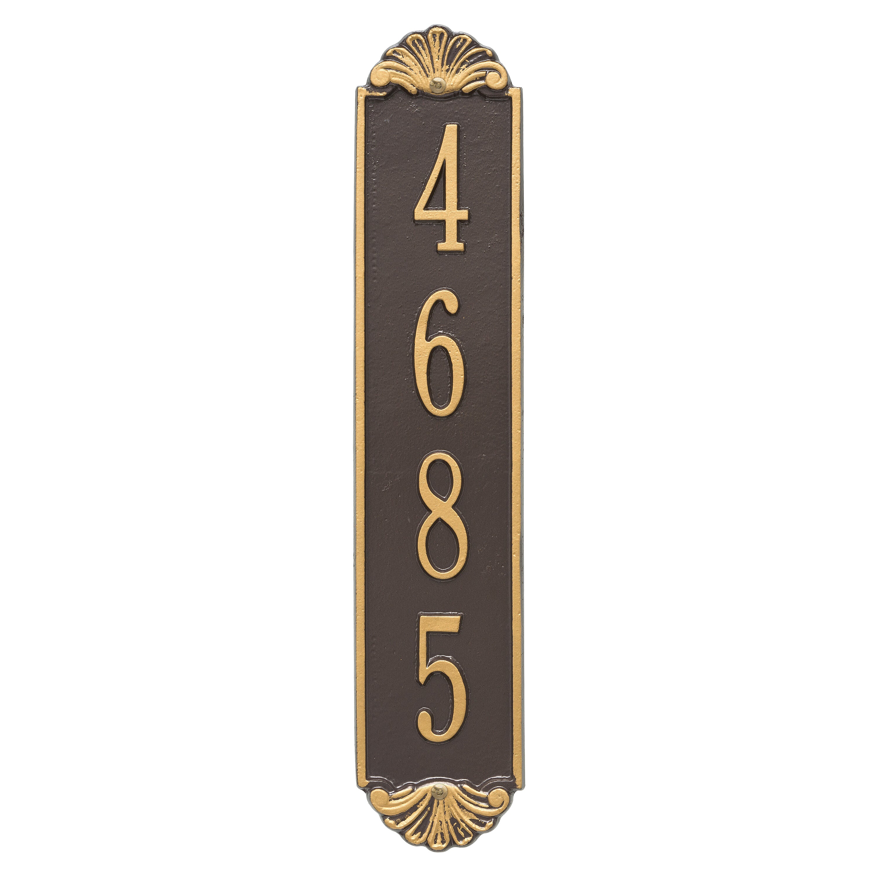 Shell Vertical Standard Wall Plaque