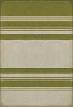 Pattern 50 - Organic Stripes Green And White