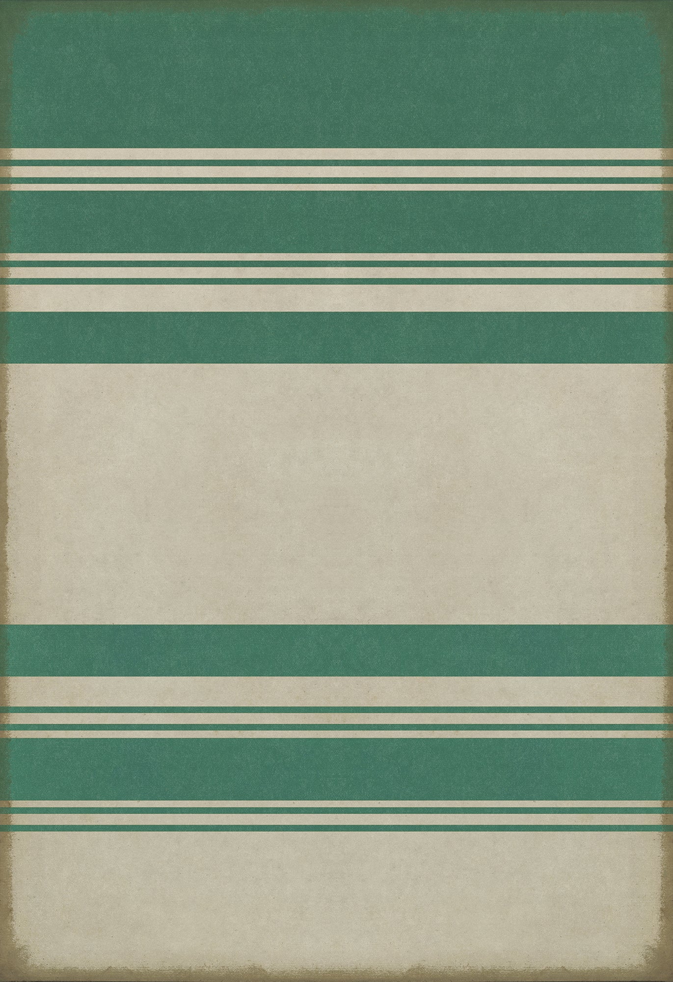 Pattern 50 - Organic Stripes Teal And White