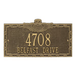 Claddagh Wall Address Plaque