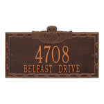 Claddagh Wall Address Plaque