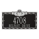 Claddagh Wall Address Plaque