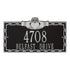 Claddagh Wall Address Plaque