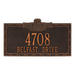 Claddagh Wall Address Plaque