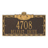 Claddagh Wall Address Plaque