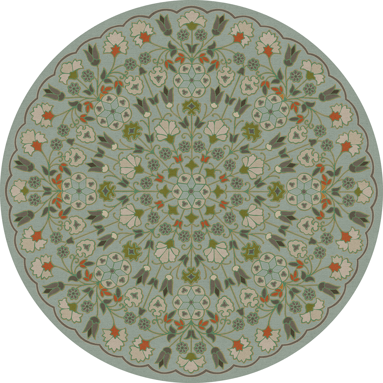 Biltmore - Arabesque Bloom - Aqua Verdure