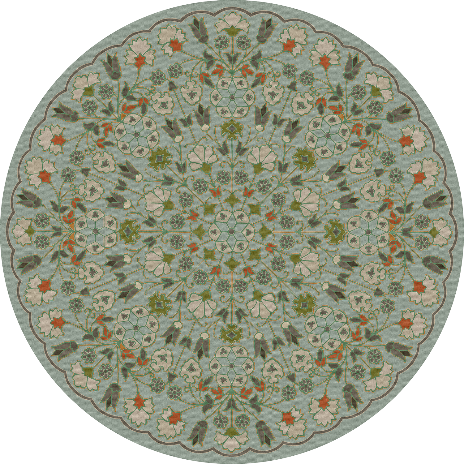 Biltmore - Arabesque Bloom - Aqua Verdure