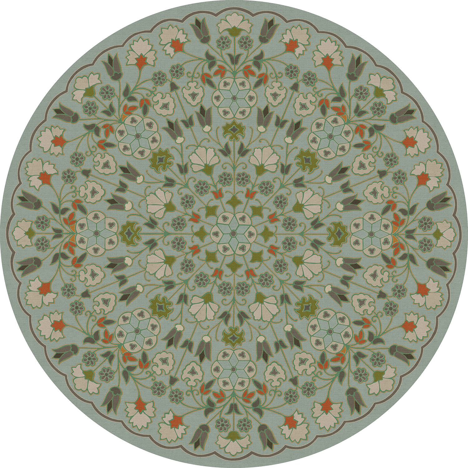 Biltmore - Arabesque Bloom - Aqua Verdure