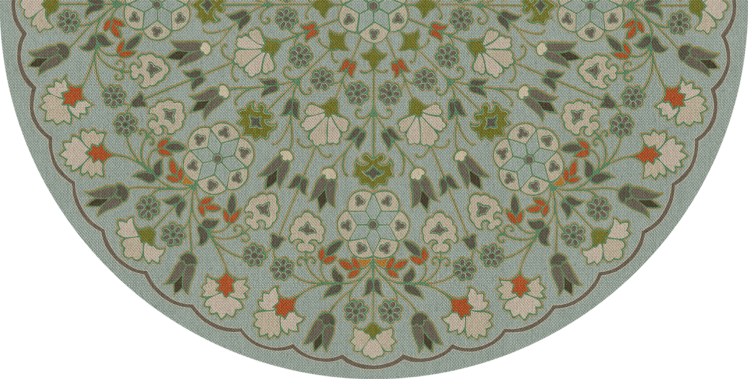 Biltmore - Arabesque Bloom - Aqua Verdure