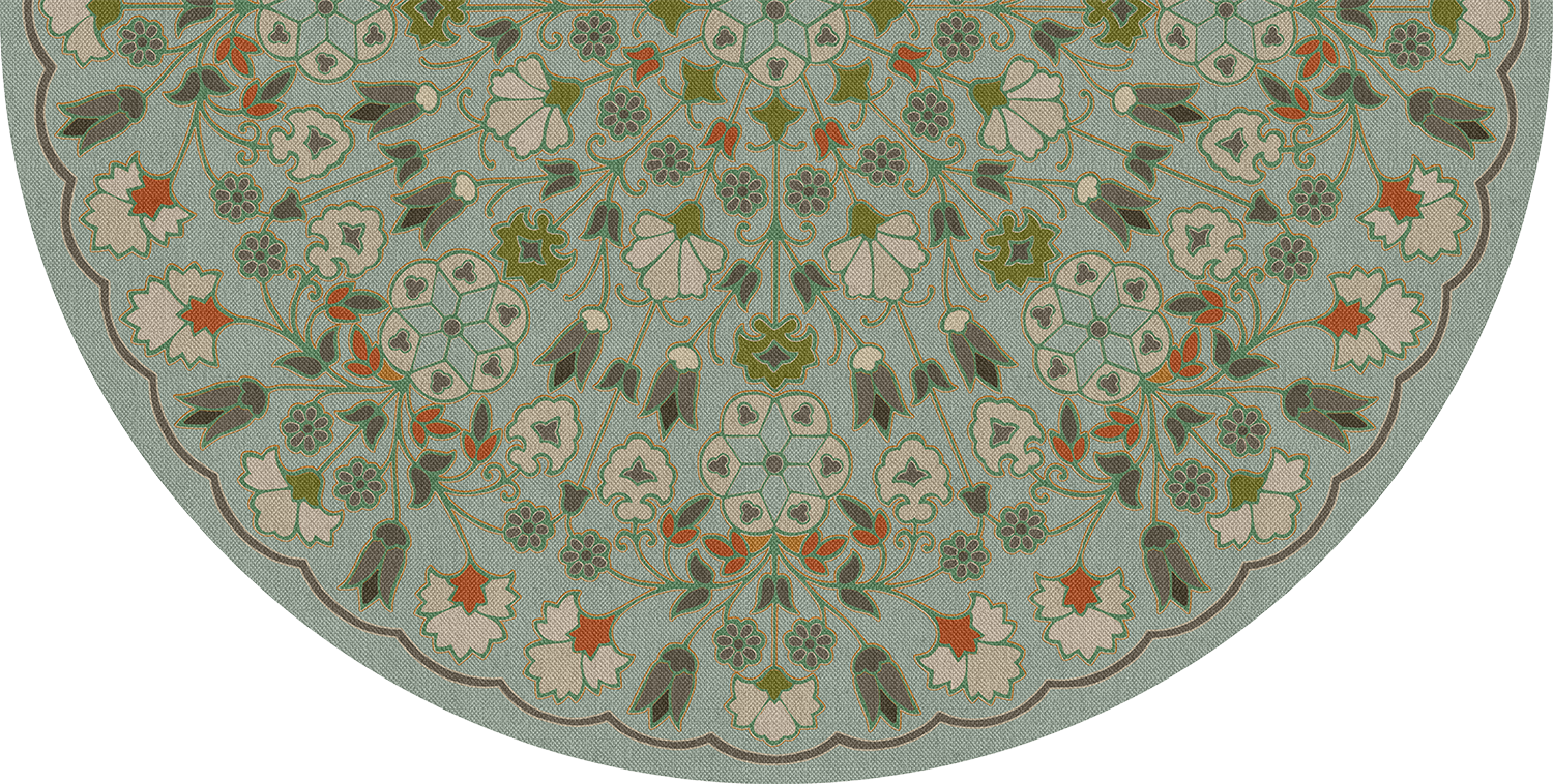 Biltmore - Arabesque Bloom - Aqua Verdure