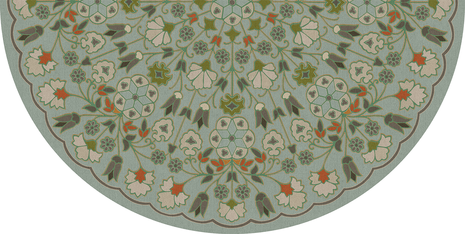 Biltmore - Arabesque Bloom - Aqua Verdure