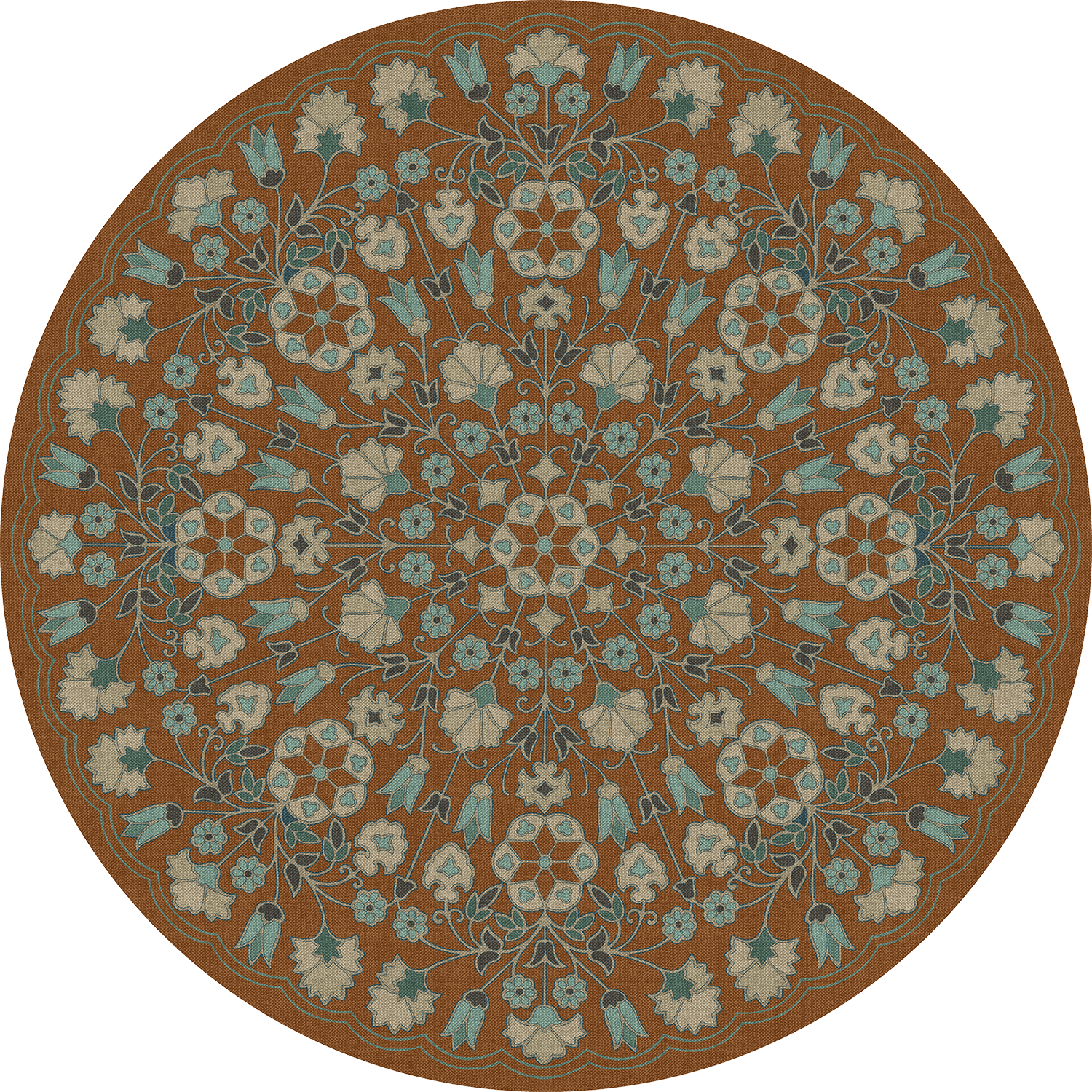 Biltmore - Arabesque Bloom - Cognac and Sea Glass