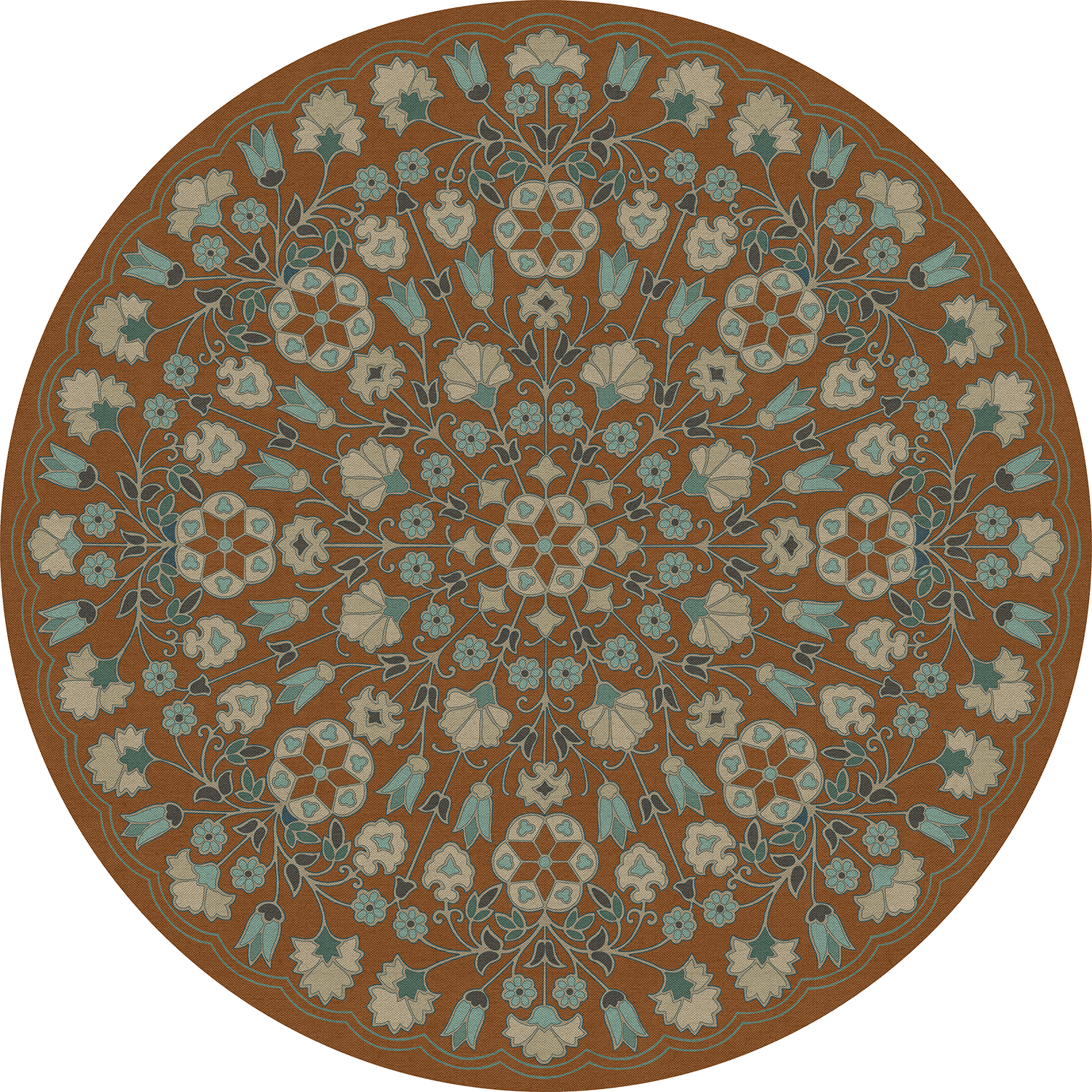 Biltmore - Arabesque Bloom - Cognac and Sea Glass
