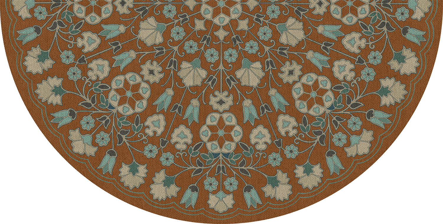 Biltmore - Arabesque Bloom - Cognac and Sea Glass