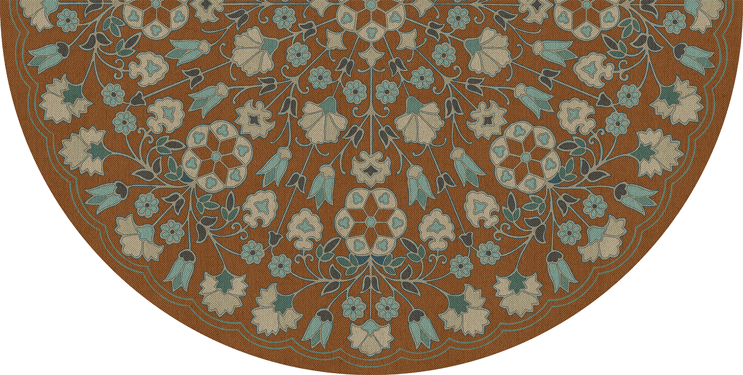 Biltmore - Arabesque Bloom - Cognac and Sea Glass